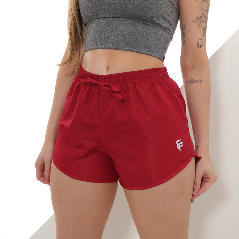 Kit 3 Shorts Femininos Tactel