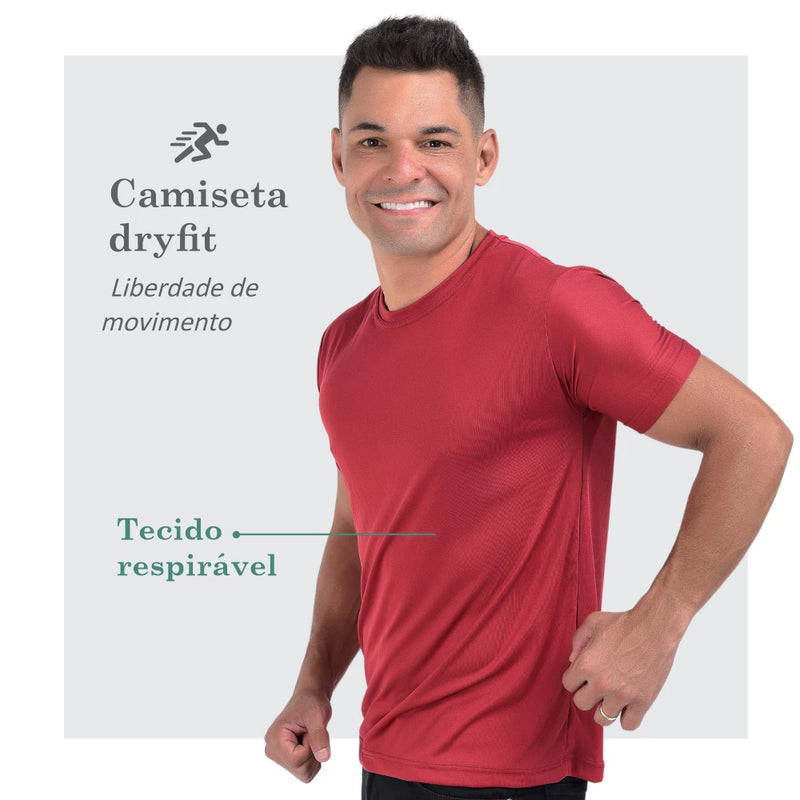 Kit Camiseta Dry Fit