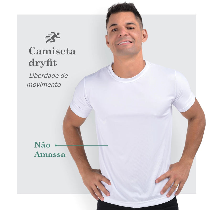 Kit Camiseta Dry Fit