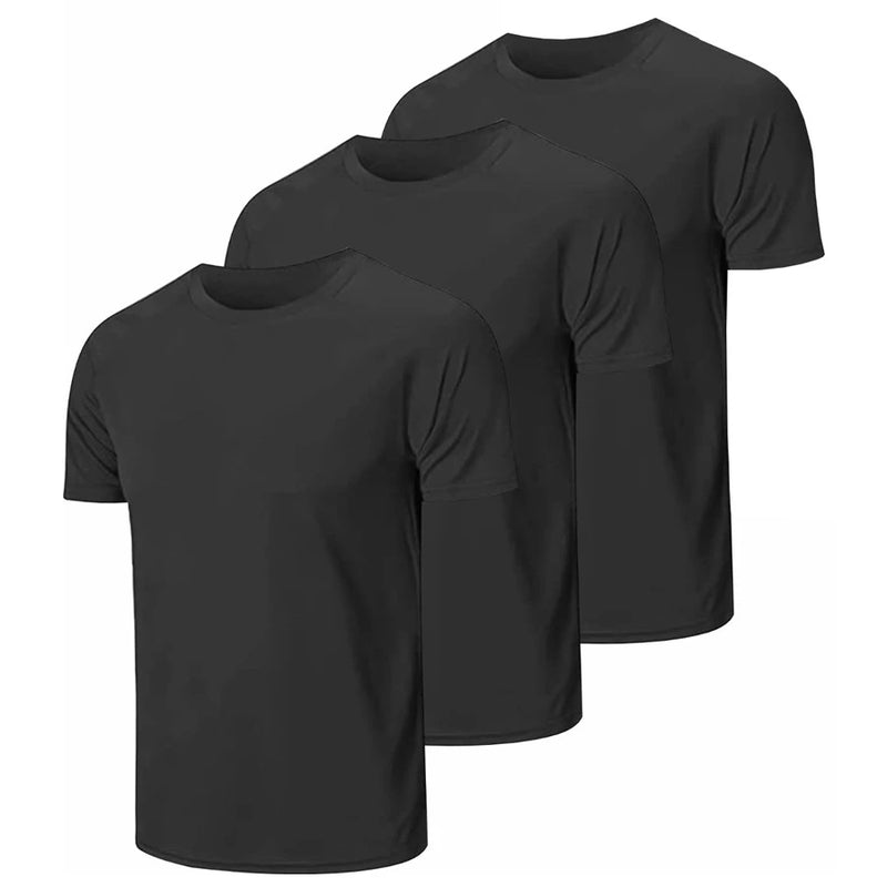 Kit 3 Camisetas Masculinas Dry Fit Proteção UV