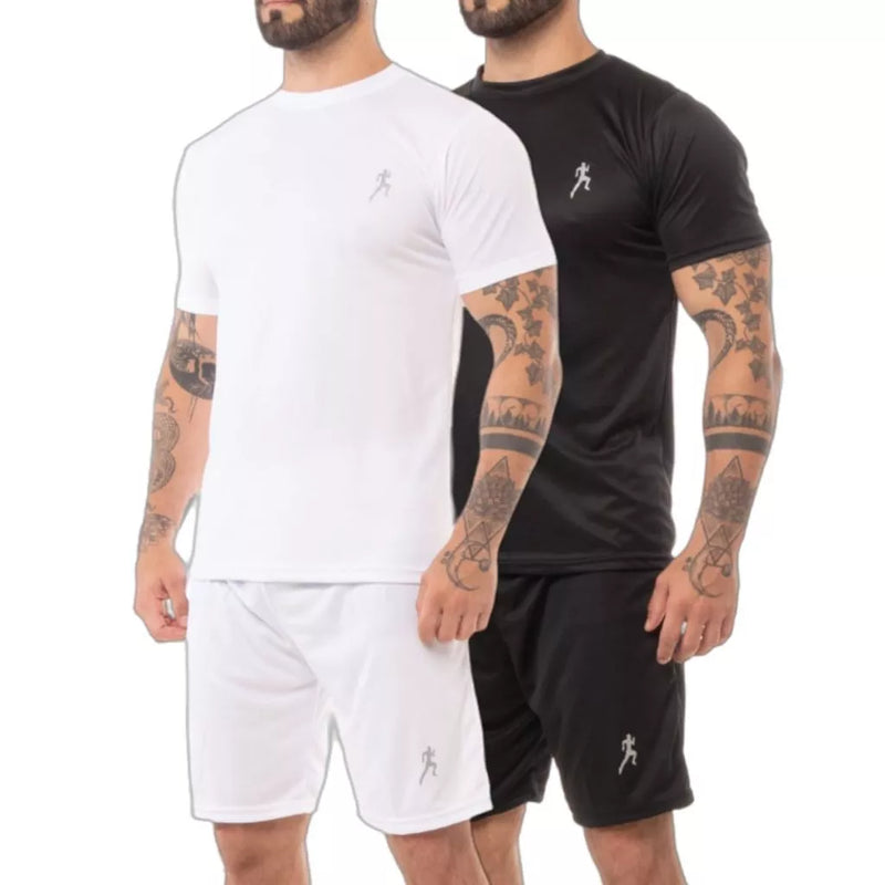 Kit 6 Camisetas Masculinas  + 6 Bermudas